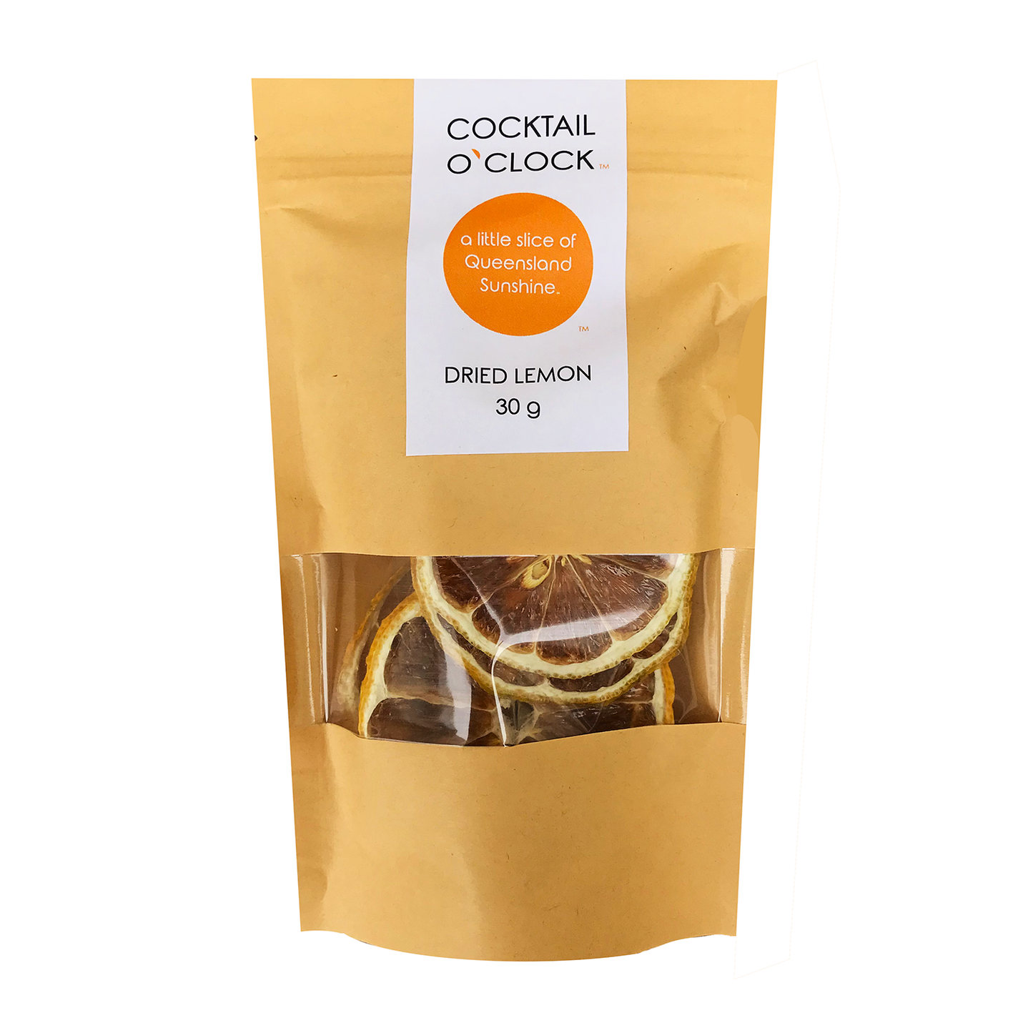 COCKTAIL O'CLOCK | Dehydrated Lemon Garnish