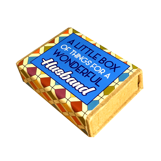 A little box of things for a wonderful husband