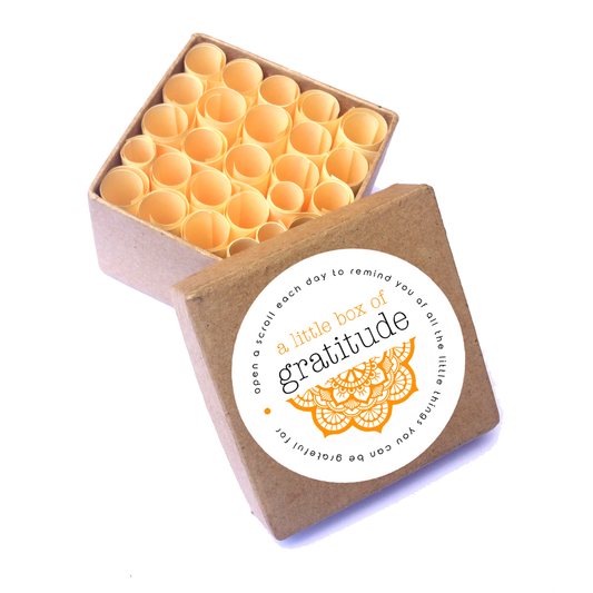A little box of gratitude Gift Idea by Chapter Five