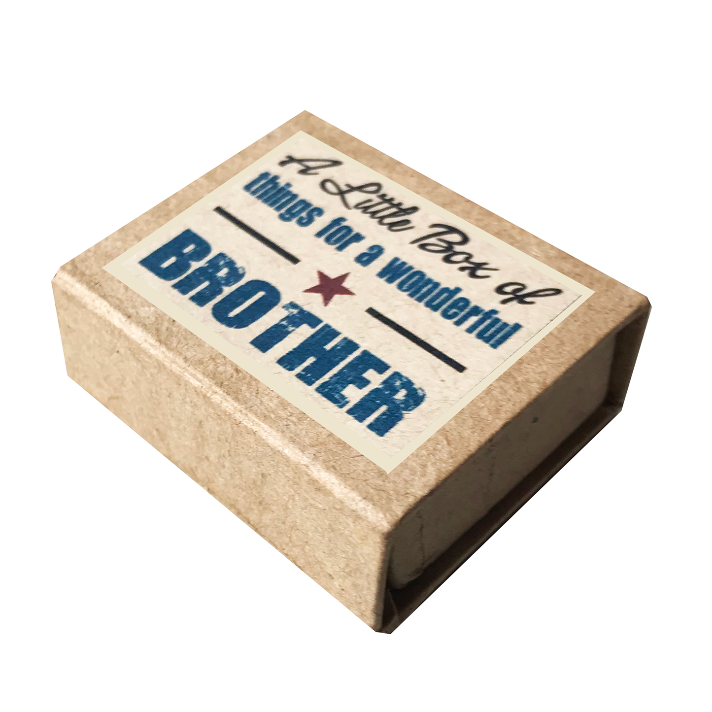 A little box of things for a wonderful brother