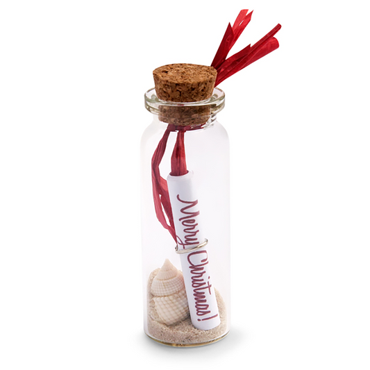 Message in a bottle | Merry Christmas | Small