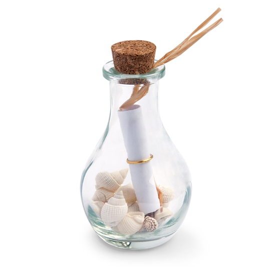 Message in a bottle | Blank | Pear shape