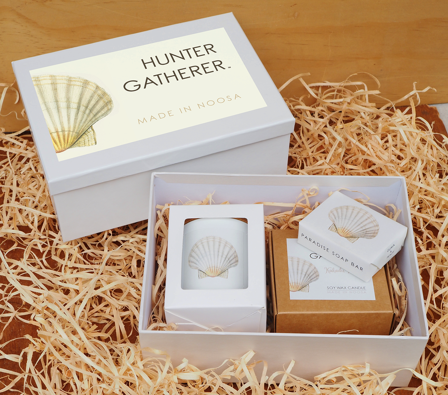 ARTISAN GIFT HAMPER / COASTAL RANGE / SCALLOP MOTIF