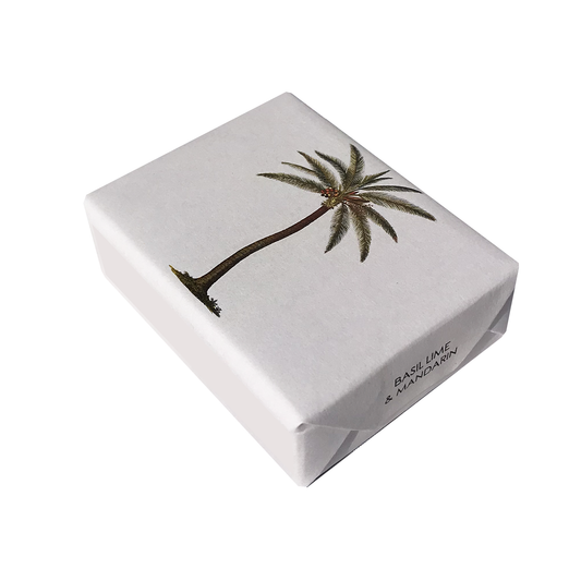 Greeting Gift Soap | Palm tree design  |  100g