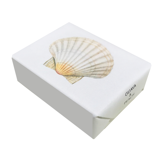 Greeting Gift Soap | Scallop shell design  |  100g