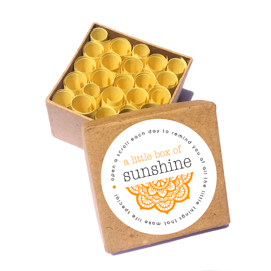 A Little Box of Sunshine Gift by Chapter Five Noosa