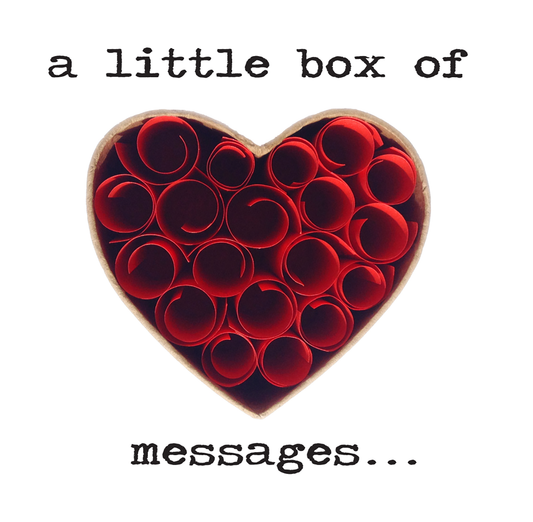A little box of love messages by Chapter Five Noosa