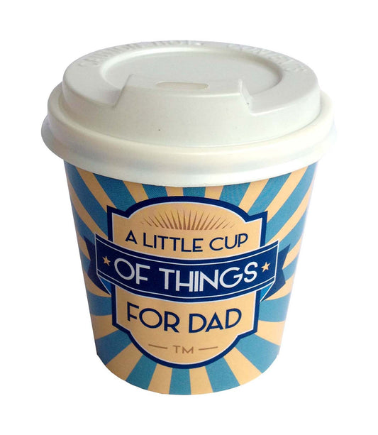 A little cup of things for dad
