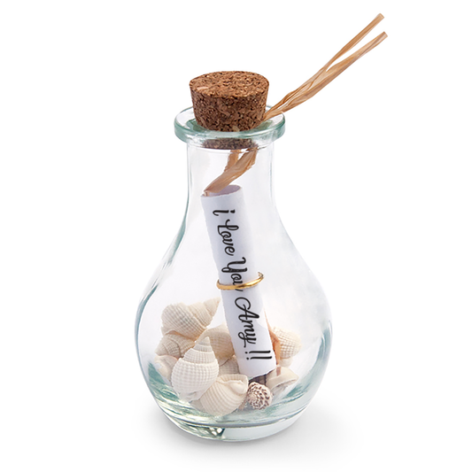 Message in a bottle | Personalised | Pear