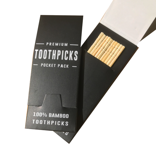 BAMBOO TOOTHPICK POCKET PACK / 10 UNITS